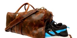 Leather Duffle Bag