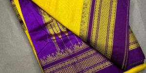 Tana Warp Mercerised Cotton Silk Pallu Saree