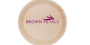 10 Inch Round Areca Leaf Plate