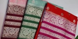 Beautiful Banarasi Katan Georgette Silk Saree