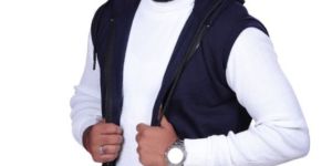 Tee - Sleeveless Fancy Blue Jacket Combo