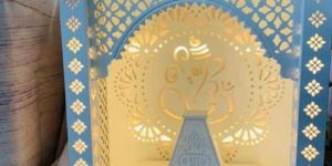 White Fancy Marble Temple