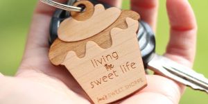 Wooden Keychain