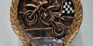 Bike Racing Resin Trophy