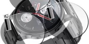 Daffin Tempered Glass Guard for Amazfit POP 3R