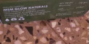 Msm Glow Natural Soap