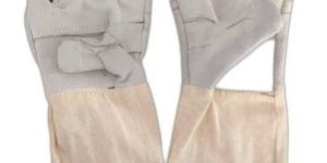 Canvas Leather Gloves