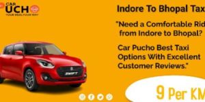 Best Taxi Services from Indore to Bhopal