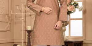 Showlook Jacquard Geomatric Festive Kurta Pyjama Set