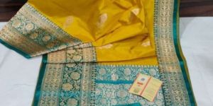 Pure Handloom Katan Silk Saree