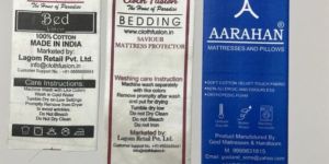 Satin Taffeta Labels