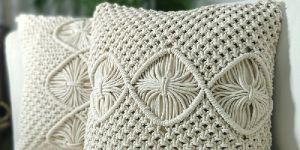 Macrame Cushion Cover