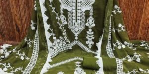 Beautiful Embroidery Dress Material