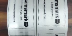 Satin Printed Labels