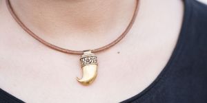 Leather Choker Necklace