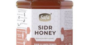 Sidr Honey 350g Organic Honey Raw Unprocessed Premium Jujube Berry Honey 100% Pure Natural Unfiltered Long Lasting Energy