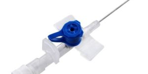 IV Cannula with Injection Port and Wings