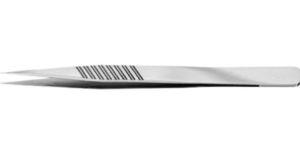 Micro Forcep Flat Straight Handle
