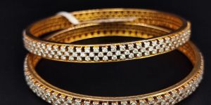 Diamond Studded Bangles