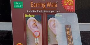 Invisible Ear Lobe Support Tape
