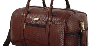 LDB02CHTYRUST Hard Craft Textured PU Leather Stylish Duffle Bag