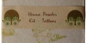 Henna Powder Kit