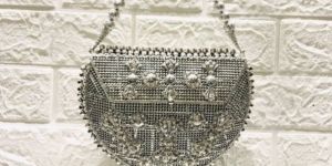 Metal Clutch Bag