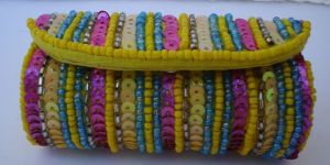 Multicolor Sequin Lipstick Bag