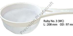 No. 3 WC Nylon White Cloth Ruby Tea Strainer