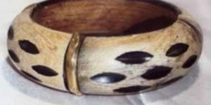 Brass Bone Bangle