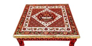 3x3 Inch Handicraft Wooden Oxidized Moti Bajot