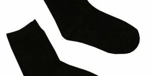Black Full Length School Socks