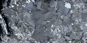 Broken Silicon Wafer