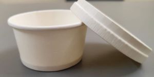 50 Ml Disposable White Paper Food Containers