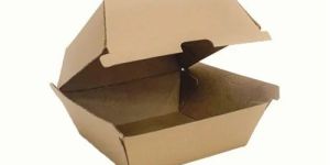 Cardboard Burger Box