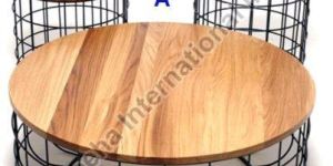 Metal Coffee Table Set