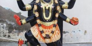 Black Marble Kali Maa Statue