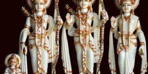 Marble RAM Darbar Statue