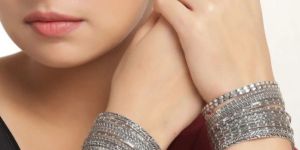 Silver Plated Brass Bangles