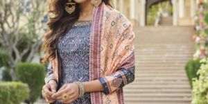 Ladies Designer Silk Anarkali Suit