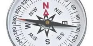 Brass Magnetic Compass