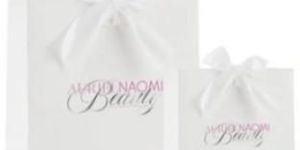 Fancy White Paper Bag