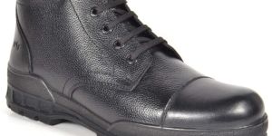 TSF 741 Black Formal Lace up Police Shoes