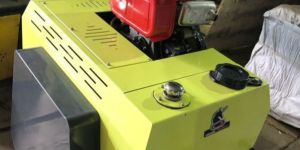 Walk behind Double Drum Roller