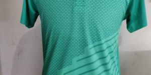 Polyester Badminton Sublimation Mens Sports T Shirt