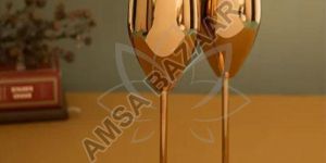 Copper Wine Glass Set