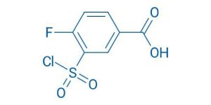 3-(Chlorosulfonyl)-4-fluorobenzoic Acid