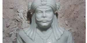 Marble Dattatreya Statue