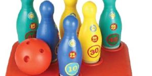 Plastic Kids Bowling Alley Game