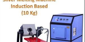 10kg Silver Melting Machine with Tilting Unit